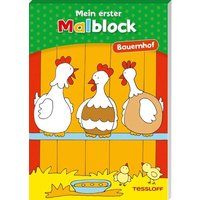 TESSLOFF 378864069 Mein erster Malblock. Bauernhof von Tessloff