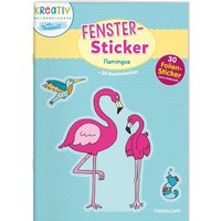 TESSLOFF 378864080 Fenster-Sticker. Flamingos von Tessloff