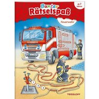 TESSLOFF 378864088 Bunter Rätselspaß Feuerwehr von Tessloff