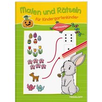TESSLOFF 378864131 Malen und Rätseln für Kindergartenkinder Jahreszeiten von Tessloff