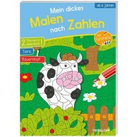 TESSLOFF 378864497 Mein dickes Malen nach Zahlen Ab 6 Jahren von Tessloff