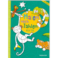 TESSLOFF 378864556 Malen nach Zahlen. Wilde Tiere von Tessloff