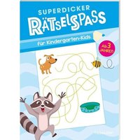TESSLOFF 378864558 Superdicker Rätselspaß für Kindergarten-Kids von Tessloff