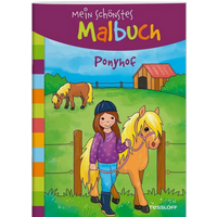 TESSLOFF 378864570 Mein schönstes Malbuch. Ponyhof von Tessloff