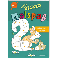 TESSLOFF 378864589 Extradicker Malspaß. Malen nach Farben von Tessloff