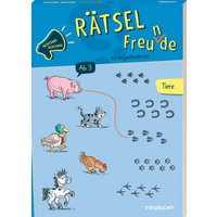 TESSLOFF 378864675 Achtung, Achtung Rätselfreu(n)de! Kindergarten. Tiere von Tessloff