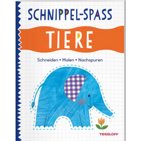 TESSLOFF 378864677 Schnippel-Spaß. Tiere. Schneiden - Malen - Nachspuren von Tessloff