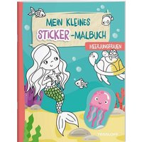 TESSLOFF 378864712 Mein kleines Sticker-Malbuch. Meerjungfrauen von Tessloff