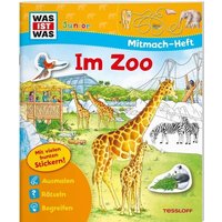 TESSLOFF 378867570 WAS IST WAS Junior Mitmach-Heft Im Zoo von Tessloff