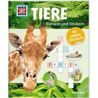 TESSLOFF 978-3-7886-2176-6 WAS IST WAS Rätseln und Stickern. Tiere von Tessloff