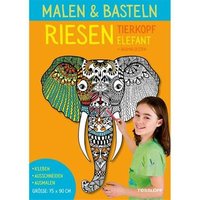 TESSLOFF 978-3-7886-3951-8 Malen und Basteln. RIESEN Tierkopf. Elefant von Tessloff