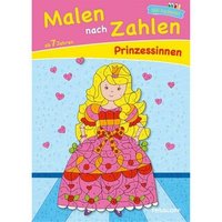 TESSLOFF 978-3-7886-3958-7 Malen nach Zahlen. Prinzessinnen von Tessloff