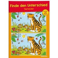 TESSLOFF 978-3-7886-3966-2 Finde den Unterschied. Tierkinder von Tessloff