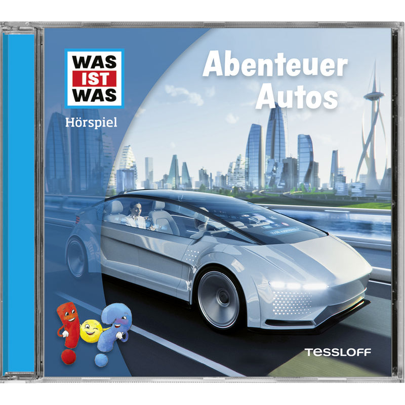 WAS IST WAS Hörspiel: Abenteuer Autos,Audio-CD von Tessloff