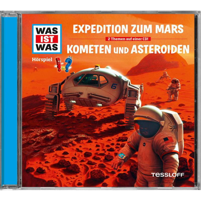WAS IST WAS Hörspiel: Expedition zum Mars / Kometen und Asteroiden,Audio-CD von Tessloff