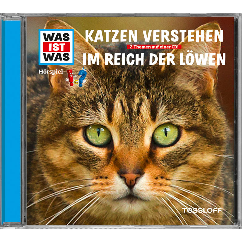 Was ist was Hörspiele - WAS IST WAS Hörspiel: Katzen verstehen / Im Reich der Löwen,Audio-CD von Tessloff