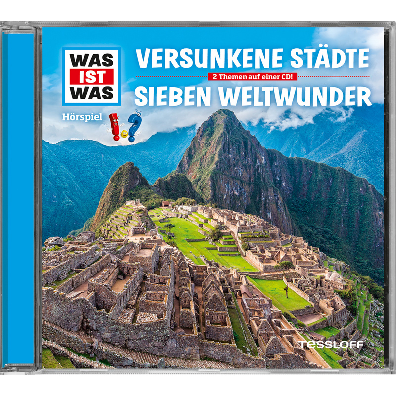 WAS IST WAS Hörspiel: Versunkene Städte / Die Sieben Weltwunder,Audio-CD von Tessloff