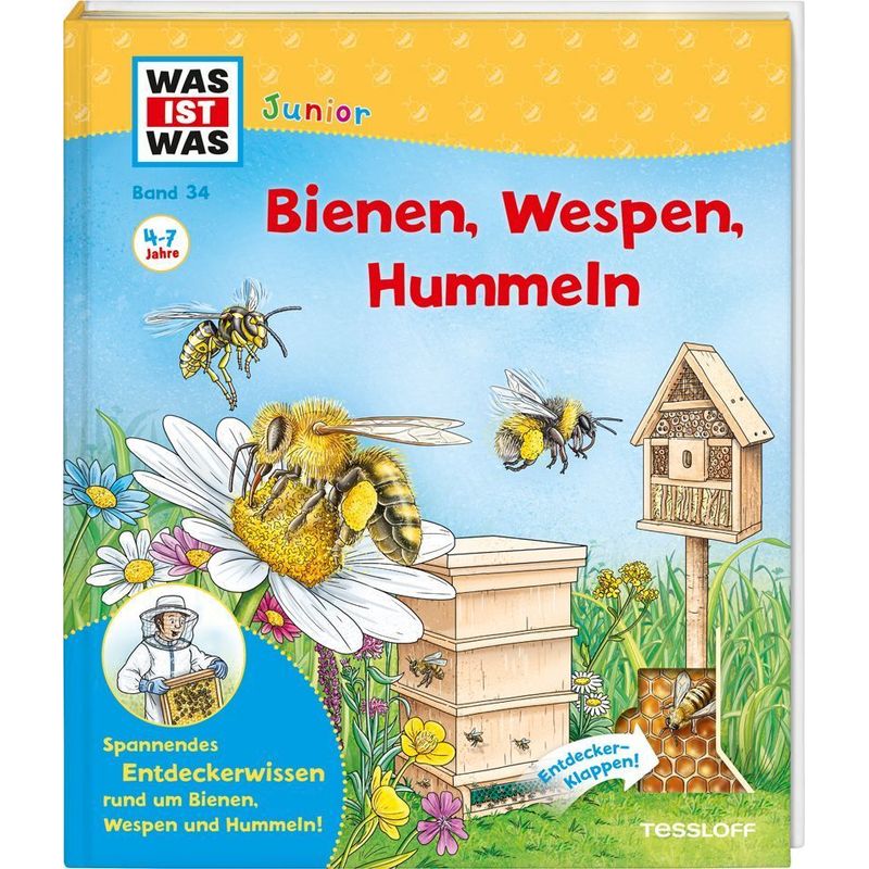 WAS IST WAS Junior Band 34 Bienen, Wespen, Hummeln von Tessloff