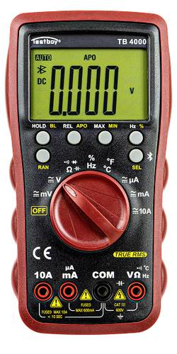 Testboy TB 4000 Hand-Multimeter digital CAT III 600V von Testboy