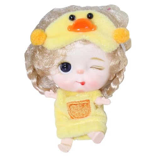 Kleine Puppen Kleidung, bewegliche Gliedmaßen Puppe, Kleine Cartoon -Wiedergeborene Puppe im Pyjama, Lustiges Ausdrucksspielzeug tragbares Design kommt Blinder für Kinder Kleine Puppen Kleidung, bewegliche Gliedmaßen Puppe, Kleine Cartoon -Wiedergeborene Puppe im Pyjama, Lustiges Ausdrucksspielzeug tragbares Design kommt Blinder für Kinder von Tewzafiya