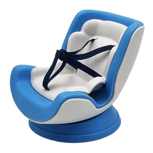 Mini Doll Autositz, Puppenautositz - Ausgestopfter Puppensitz für Auto | Realistische Desktop -Ornament, Auto -Vent -Clip -Mini -Spielzeugauto -Autositz für Bücherregaler von Tewzafiya