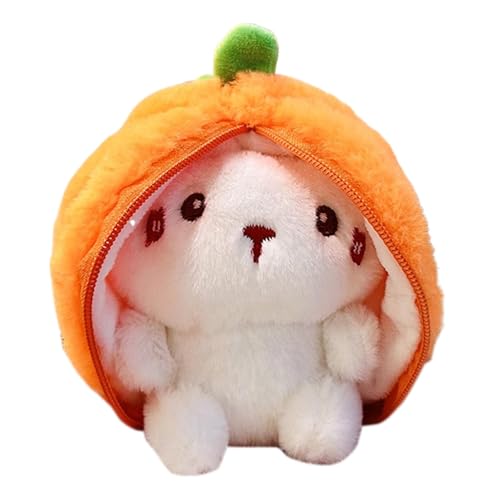 Plüsch Bunny Puppe, Stoffed Puppe | Weich gefüllte Tier Kaninchen Figurenbeutel Anhänger - Bequeme Touch Plüsch Bunny Puppe für Wohnzimmer, Schlafzimmer von Tewzafiya