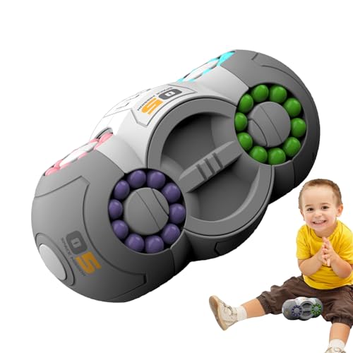 Rotierende magische Bohne, rotierendes magisches Bohne-Spielzeug,Zappelspielzeug für Kinder | Lern- und Bildungsspielzeug, magischer Bohnenwürfel-Spinner, Perlen-Puzzle-Lernspielzeug, 360-Grad-Drehung Rotierende magische Bohne, rotierendes magisches Bohne-Spielzeug,Zappelspielzeug für Kinder | Lern- und Bildungsspielzeug, magischer Bohnenwürfel-Spinner, Perlen-Puzzle-Lernspielzeug, 360-Grad-Drehung von Tewzafiya