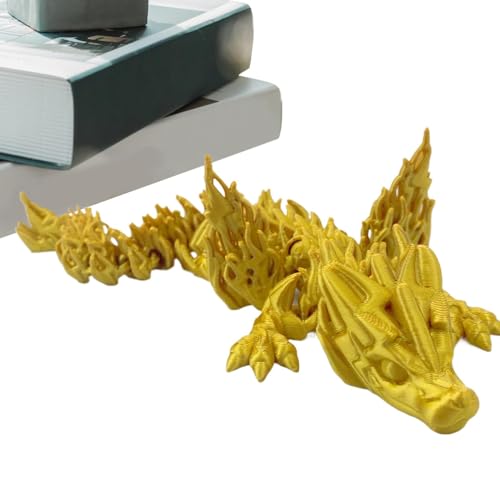 Tewzafiya Beweglicher Dinosaurier -Druck,Bewegliche Dinosaurierfiguren - -Druck Figur Dinosaurier mit Flügeln - Flexible Dinosaurier-Tischdekoration mit Farbverlauf für Bücherregal, Schreibtisch Tewzafiya Beweglicher Dinosaurier -Druck,Bewegliche Dinosaurierfiguren - -Druck Figur Dinosaurier mit Flügeln - Flexible Dinosaurier-Tischdekoration mit Farbverlauf für Bücherregal, Schreibtisch von Tewzafiya