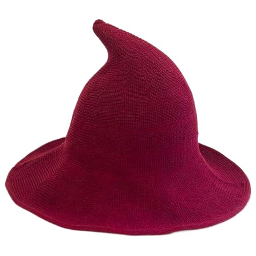Tewzafiya Hexenhüte Für Damen | Halloween Strick Hexenhut Mit Breiter Krempe | Verkleidungsaccessoires Kopfschmuck Für Herrenhaus Veranstaltungen Festtage Bühne Tewzafiya Hexenhüte Für Damen | Halloween Strick Hexenhut Mit Breiter Krempe | Verkleidungsaccessoires Kopfschmuck Für Herrenhaus Veranstaltungen Festtage Bühne von Tewzafiya