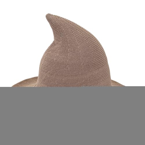 Tewzafiya Hexenhut Kostüm | Gestrickter Spitzhut Für Damen Kostümzubehör,Atmungsaktives Kopfaccessoire Für Damen Erwachsene Karneval Mottoparty Fotografie Tewzafiya Hexenhut Kostüm | Gestrickter Spitzhut Für Damen Kostümzubehör,Atmungsaktives Kopfaccessoire Für Damen Erwachsene Karneval Mottoparty Fotografie von Tewzafiya