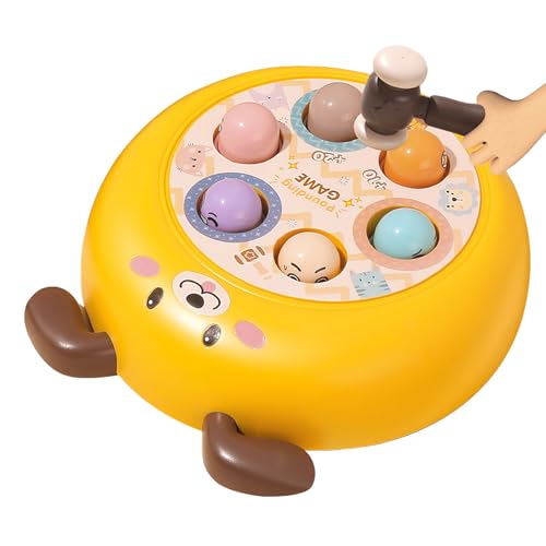 Tewzafiya Klopfspielzeug,Hundeförmiges Interaktives Lernspielzeug - Feinmotorik Spiel Mit Hammer, Spannende Aktivität Für Frühes Lernen Im Kinderzimmer & Unterwegs Tewzafiya Klopfspielzeug,Hundeförmiges Interaktives Lernspielzeug - Feinmotorik Spiel Mit Hammer, Spannende Aktivität Für Frühes Lernen Im Kinderzimmer & Unterwegs von Tewzafiya
