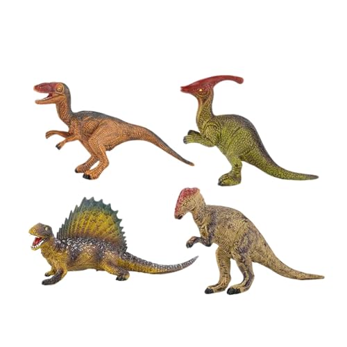 Tewzafiya Spielzeugdinosaurierfiguren, Dinosauriermodell,4 Pack Miniaturfiguren Sortierter Dinosaurier | Sammlerminiaturen, realistische Kuchen -, Tierfiguren, Ostereierfüller für Kinderjungen Tewzafiya Spielzeugdinosaurierfiguren, Dinosauriermodell,4 Pack Miniaturfiguren Sortierter Dinosaurier | Sammlerminiaturen, realistische Kuchen -, Tierfiguren, Ostereierfüller für Kinderjungen von Tewzafiya