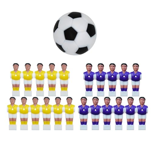 Tewzafiya Tischfußballspielspieler, Fußballmänner Ersatz | Soccer Guys Figuren für Tischfußballspiel,Fun Football Men Figures Kit für Fans, Erwachsene, Freunde Tewzafiya Tischfußballspielspieler, Fußballmänner Ersatz | Soccer Guys Figuren für Tischfußballspiel,Fun Football Men Figures Kit für Fans, Erwachsene, Freunde von Tewzafiya