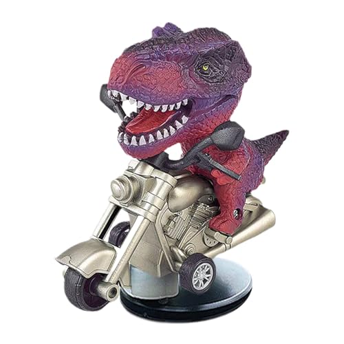 Tyrannosaurus Rex Auto-Ornament, T-Rex Auto-Armaturenbrett-Figur, Auto-Dinosaurier-Drift-Ornament, Kreative T-Rex-Dinosaurier-Dekoration, neuartige Dinosaurier-auf-Motorrad-Figur für ein Upgrade im Au Tyrannosaurus Rex Auto-Ornament, T-Rex Auto-Armaturenbrett-Figur, Auto-Dinosaurier-Drift-Ornament, Kreative T-Rex-Dinosaurier-Dekoration, neuartige Dinosaurier-auf-Motorrad-Figur für ein Upgrade im Au von Tewzafiya