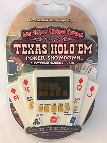 Texas Holdem Poker Handheld Casino Game von MGA Entertainment