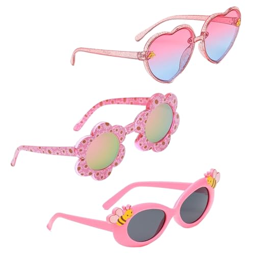 Tgsedr 3 Stück Sonnenbrille Kinder Kunststoffrahmen Polarisiert Brille Retro Vintage Sonnenbrille Mode Rave Party Dress up Brille für Jungen Mädchen Tgsedr 3 Stück Sonnenbrille Kinder Kunststoffrahmen Polarisiert Brille Retro Vintage Sonnenbrille Mode Rave Party Dress up Brille für Jungen Mädchen von Tgsedr