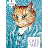 Cats in Art: Van Gogh Self-Portrait Cats in Art: Van Gogh Self-Portrait von Skittledog