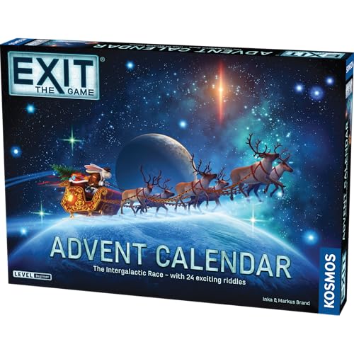 EXIT - Das Spiel - Adventskalender - Das intergalaktische Rennen | Holiday Escape Room | 24 Tage Rätsel | Christmas Traditon | Space Game von Thames & Kosmos