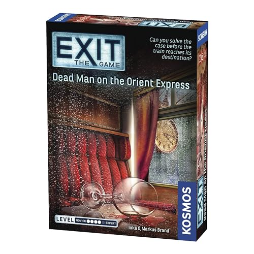EXIT: Dead Man on The Orient Express - Escape Room Game - 1 to 4 Players - 12 and up EXIT: Dead Man on The Orient Express - Escape Room Game - 1 to 4 Players - 12 and up von Thames & Kosmos