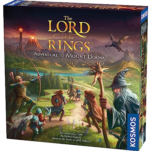 Herr der Ringe: Abenteuer zum Mount Doom | Familienspiel | Kooperatives Spiel | Strategiespiel von Thames & Kosmos
