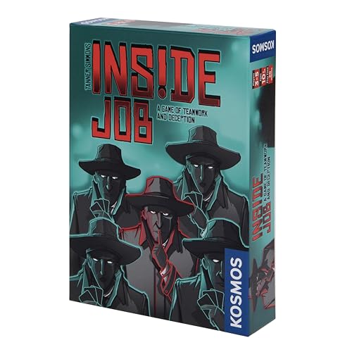 Inside Job | Soziales Deduktionsspiel | Kartenspiel | Familienspiele | Kosmos | 2-5 Spieler | Spionagespiele | Schnelllebig von Thames & Kosmos