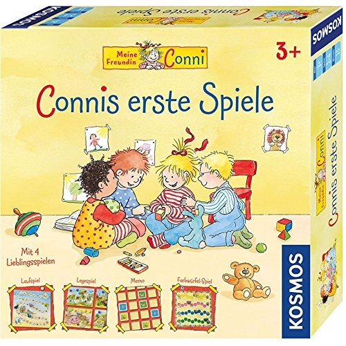 KOSMOS 697655 - Connis erste Spiele, Spielesammlung für Kinder ab 3 Jahren, vier verschiedene Kinderspiele für 2 - 4 Spieler KOSMOS 697655 - Connis erste Spiele, Spielesammlung für Kinder ab 3 Jahren, vier verschiedene Kinderspiele für 2 - 4 Spieler von Thames & Kosmos