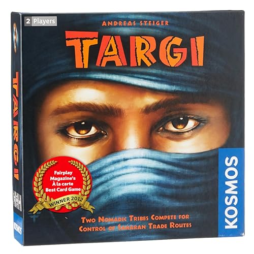 Thames & Kosmos, 691479, Targi: Two Nomadic Tribes Compete for Trade Routes, Competitive Strategy Game, 2-Players, Ages 12+ Thames & Kosmos, 691479, Targi: Two Nomadic Tribes Compete for Trade Routes, Competitive Strategy Game, 2-Players, Ages 12+ von Thames & Kosmos