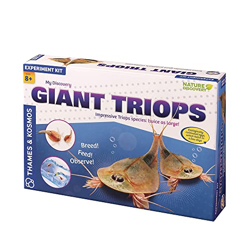 Thames & Kosmos , 510869, Giant Triops, Nature Discovery Range, Help Prehistoric Crustaceans to Grow and Learn How They Survived Millions of Years, Ages 8+ von Thames & Kosmos