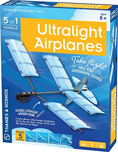 Thames & Kosmos , 550014, Ultralight Airplanes, Build and Fly 5 Experimental Gliders, Project Kit, FEAK, Ages 8+ Thames & Kosmos , 550014, Ultralight Airplanes, Build and Fly 5 Experimental Gliders, Project Kit, FEAK, Ages 8+ von Thames & Kosmos