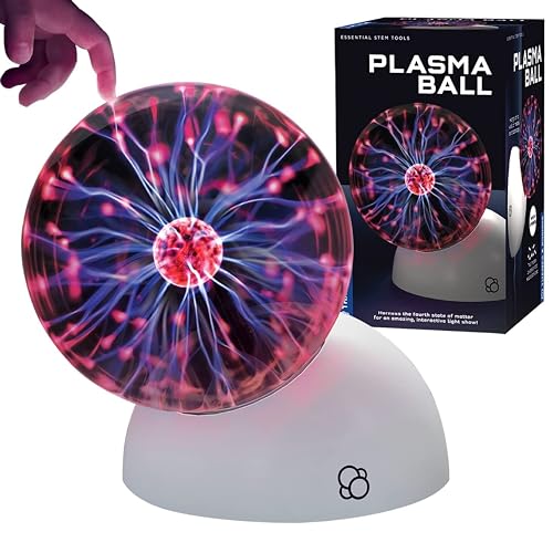 Thames & Kosmos The Plasma Ball Essential STEM Tool | Klassisches wissenschaftliches Gerät, frische 12,7 cm Glaskugel, interaktive elektrische Lichtshow | Erkunden Sie Elektrizität, Materie, Energie, Thames & Kosmos The Plasma Ball Essential STEM Tool | Klassisches wissenschaftliches Gerät, frische 12,7 cm Glaskugel, interaktive elektrische Lichtshow | Erkunden Sie Elektrizität, Materie, Energie, von Thames & Kosmos
