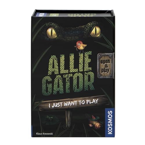 Thames & Kosmos Allie Gator: Open & Play, lustiges Kartenspiel, Familienspiele für Spieleabend, Brettspiele für Erwachsene und Kinder, für 2 bis 5 Spieler, ab 8 Jahren Thames & Kosmos Allie Gator: Open & Play, lustiges Kartenspiel, Familienspiele für Spieleabend, Brettspiele für Erwachsene und Kinder, für 2 bis 5 Spieler, ab 8 Jahren von Thames & Kosmos