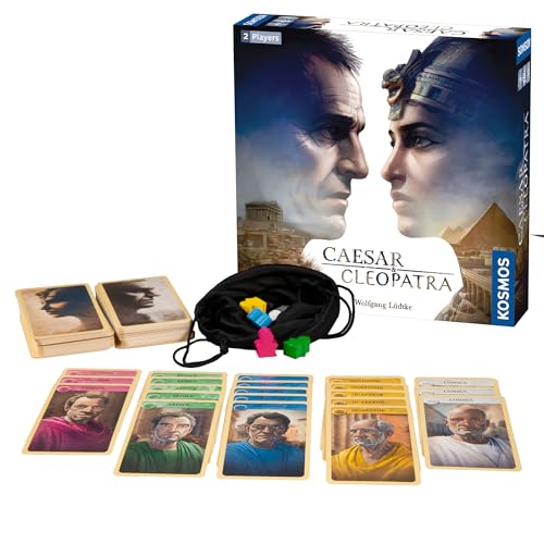 Thames & Kosmos Caesar & Cleopatra Taktisches Zwei-Spieler-Spiel | Historisches Alter ab 10 Jahren | 40 Minuten von Thames & Kosmos