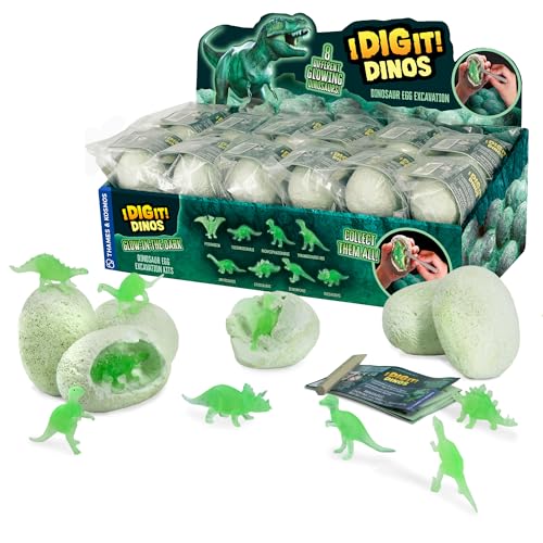Thames & Kosmos I Dig It! Glow-in-the-Dark Dinosaurier-Ei-Ausgrabungs-Geschenk-Set, 24 Ausgrabungs-Sets mit Dino-Figuren, Partygeschenke, Strumpffüller, Osterkörbe, Sammeln Sie 8 einzigartige Thames & Kosmos I Dig It! Glow-in-the-Dark Dinosaurier-Ei-Ausgrabungs-Geschenk-Set, 24 Ausgrabungs-Sets mit Dino-Figuren, Partygeschenke, Strumpffüller, Osterkörbe, Sammeln Sie 8 einzigartige von Thames & Kosmos