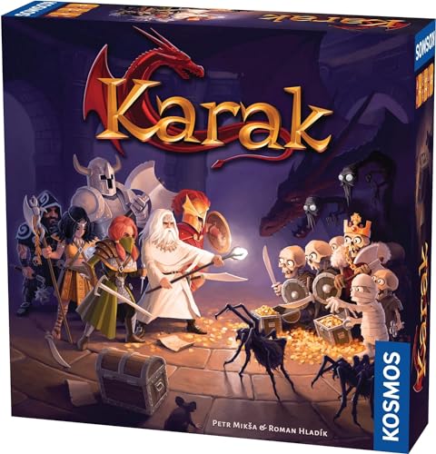 Thames & Kosmos Karak – Wettbewerbsfähiges Rollenspiel Fantasy-Spiel – Dungeon Crawler Brettspiele für Spieleabend – Familienspiele für Erwachsene und Kinder – für 2 bis 5 Spieler ab 7 Jahren – 2 Thames & Kosmos Karak – Wettbewerbsfähiges Rollenspiel Fantasy-Spiel – Dungeon Crawler Brettspiele für Spieleabend – Familienspiele für Erwachsene und Kinder – für 2 bis 5 Spieler ab 7 Jahren – 2 von Thames & Kosmos